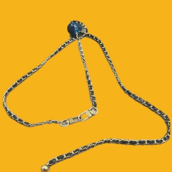 Other - 33. BLACK ONE (1) CHAIN CROSSBODY / PHONE CHAIN .48”